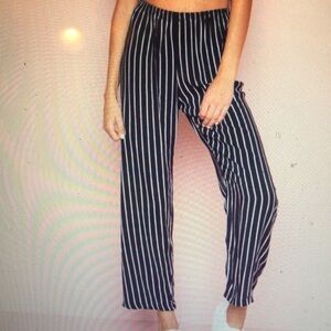 Brandy Melville franky striped lightweight pants OS